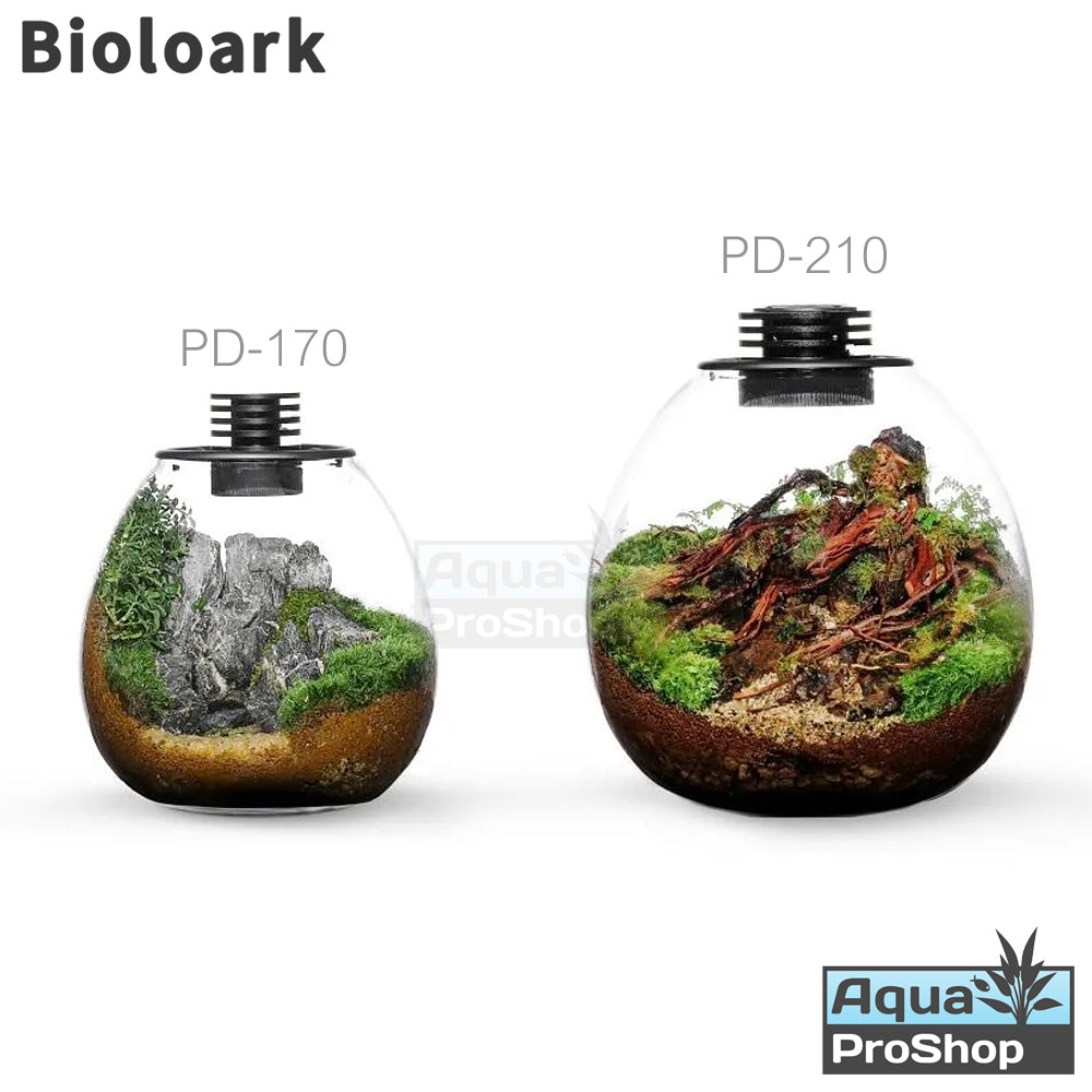 Bioloark PD Series with built-in lighting and adjustable ventilation โหลเทอราเรี่ยมพร้อมไฟและช่องระบายอากาศ