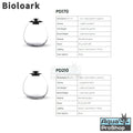 Bioloark PD Series with built-in lighting and adjustable ventilation โหลเทอราเรี่ยมพร้อมไฟและช่องระบายอากาศ