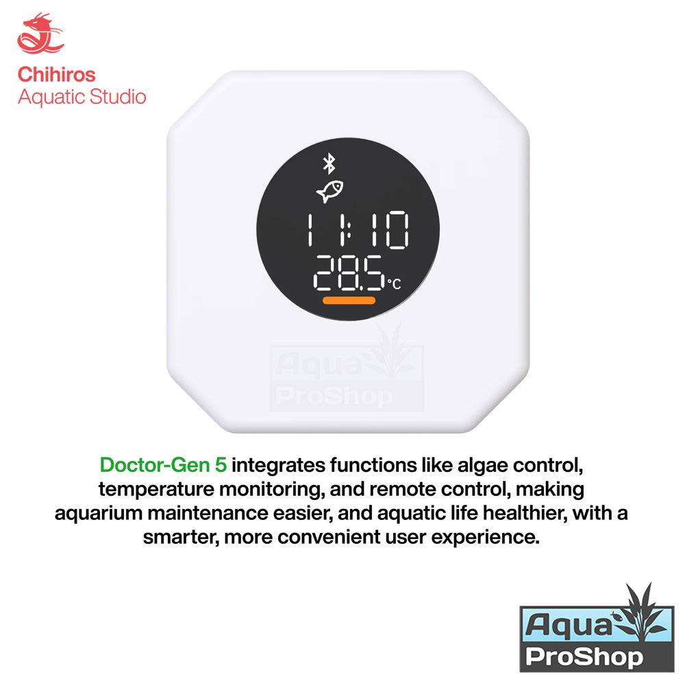 เครื่องยับยั้งและป้องกันตะไคร่ Chihiros Doctor 5 New Doctor (Bluetooth) 5th gen.