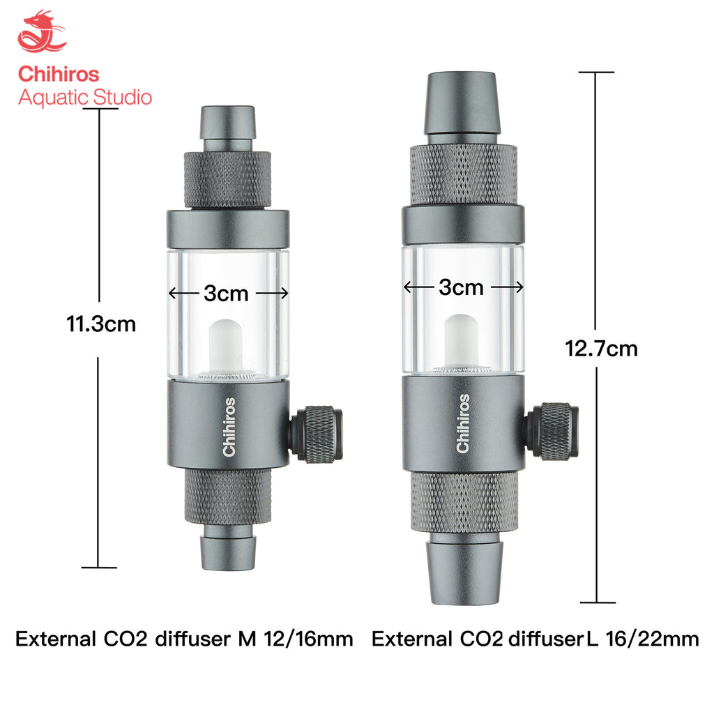 ตัวละลาย CO2 แบบอินไลน์ Chihiros External CO2 Diffuser