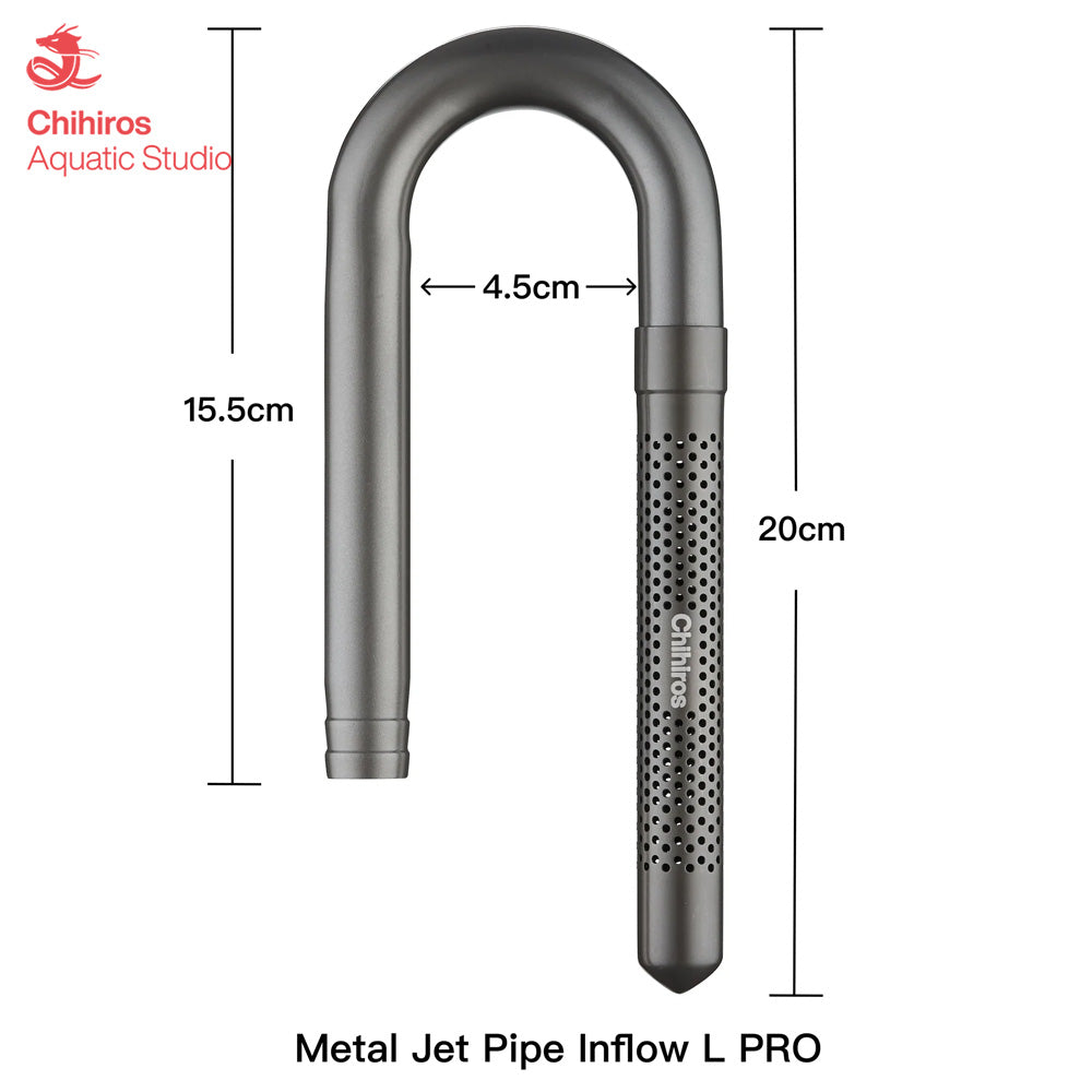 ท่อกรองสแตนเลส Inflow Outflow Chihiros Metal Jet Pro