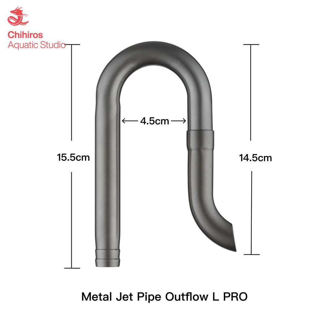 ท่อกรองสแตนเลส Inflow Outflow Chihiros Metal Jet Pro