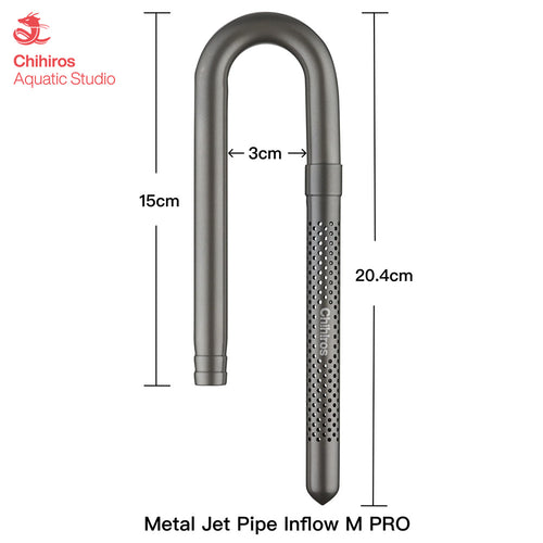 ท่อกรองสแตนเลส Inflow Outflow Chihiros Metal Jet Pro