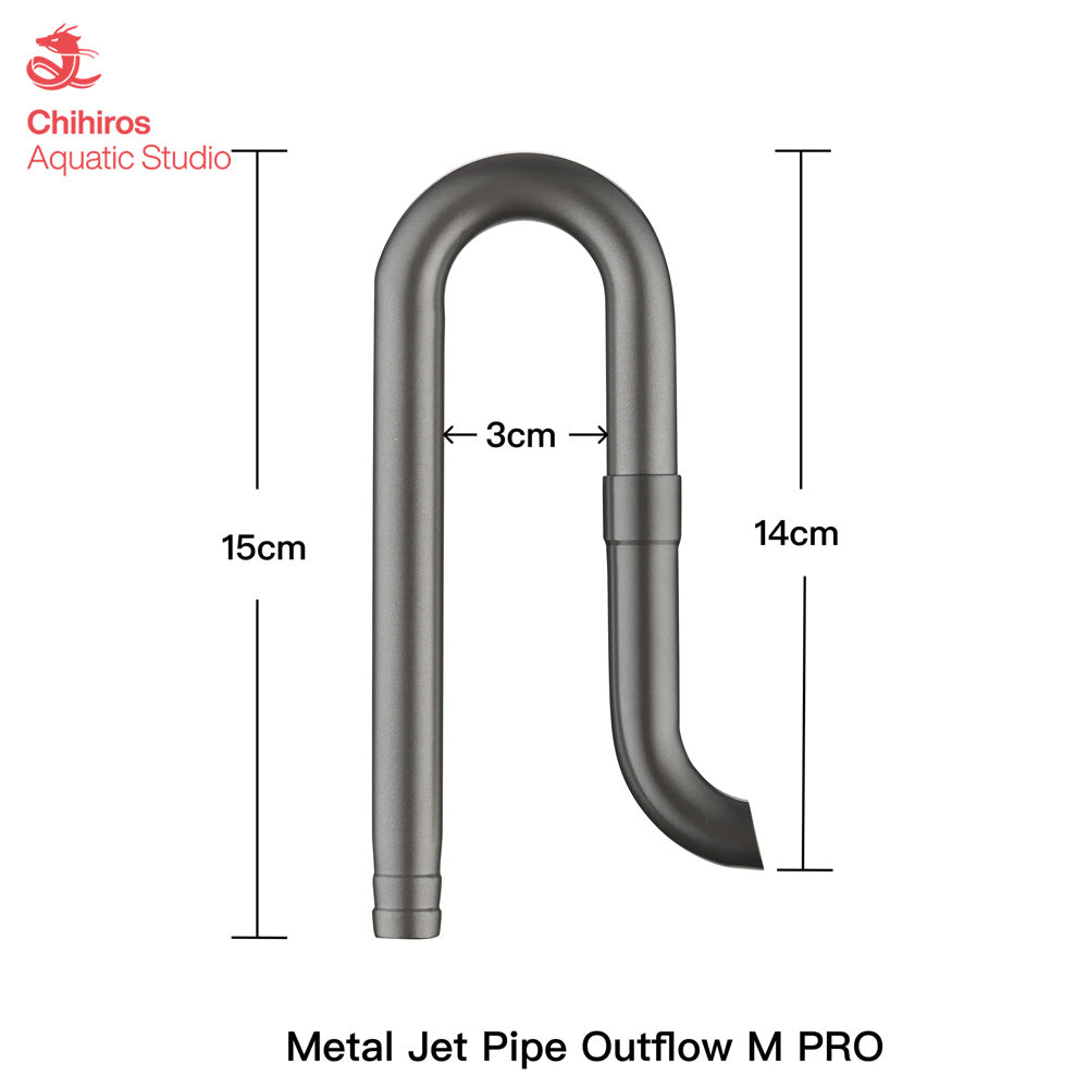 ท่อกรองสแตนเลส Inflow Outflow Chihiros Metal Jet Pro