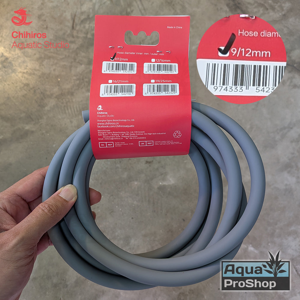 สายยางกรองนอกซิลิโคน Chihiros Filter Hose Pro (3M) food-grade silicone filter hose