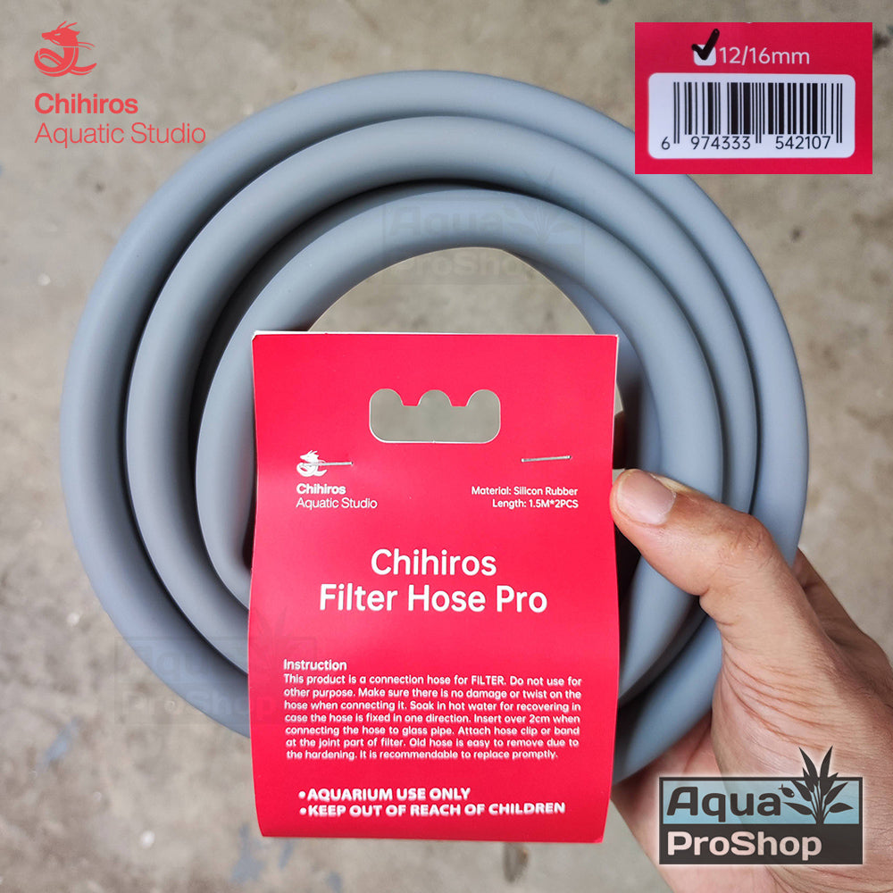 สายยางกรองนอกซิลิโคน Chihiros Filter Hose Pro (3M) food-grade silicone filter hose