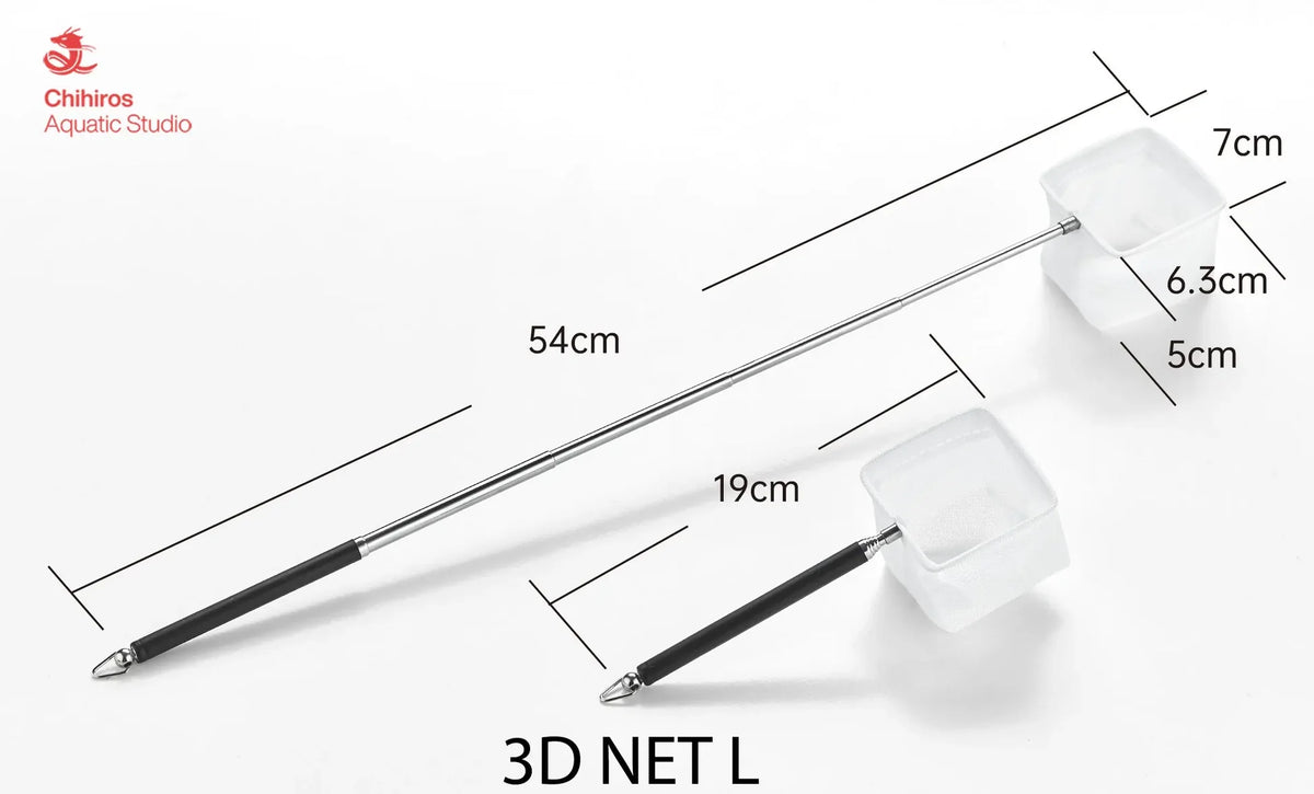 Chihiros 3D Net กระชอนตักกุ้งและปลาเล็กทรง 3 มิติ