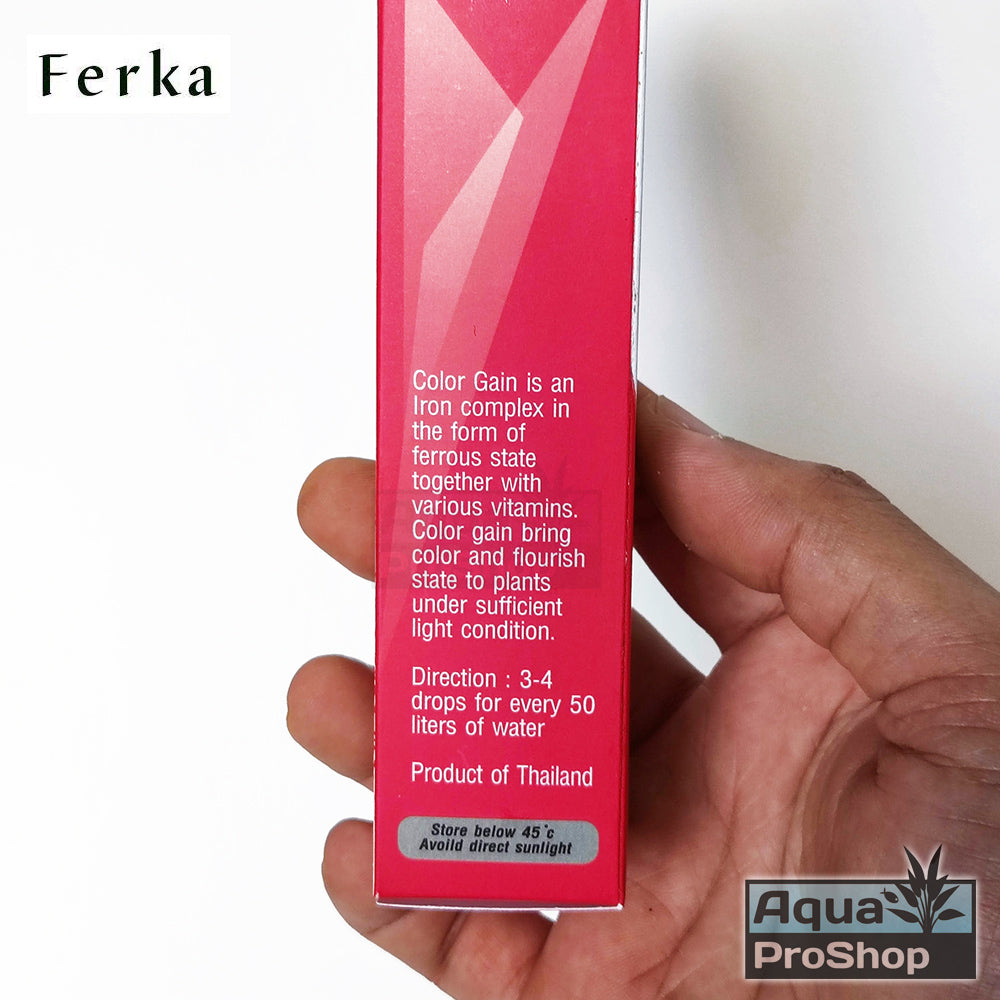ปุ๋ยเสริมเร่งสีไม้น้ำ Ferka Color Gain (CG)