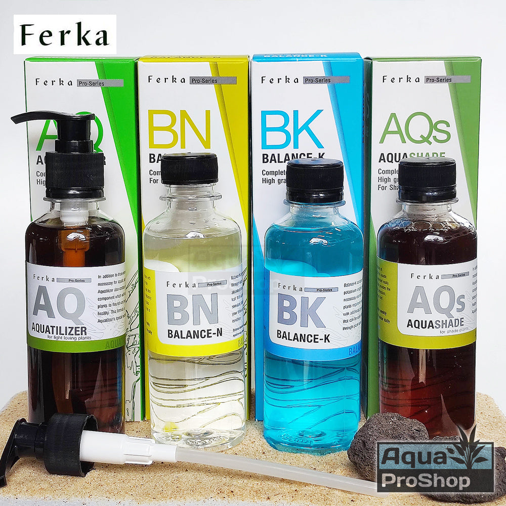 ปุ๋ยสำหรับตู้ไม้น้ำ Ferka Aquatilizer Balance-N Balance-K Balance-P AquaShade ปุ๋ยไม้น้ำ
