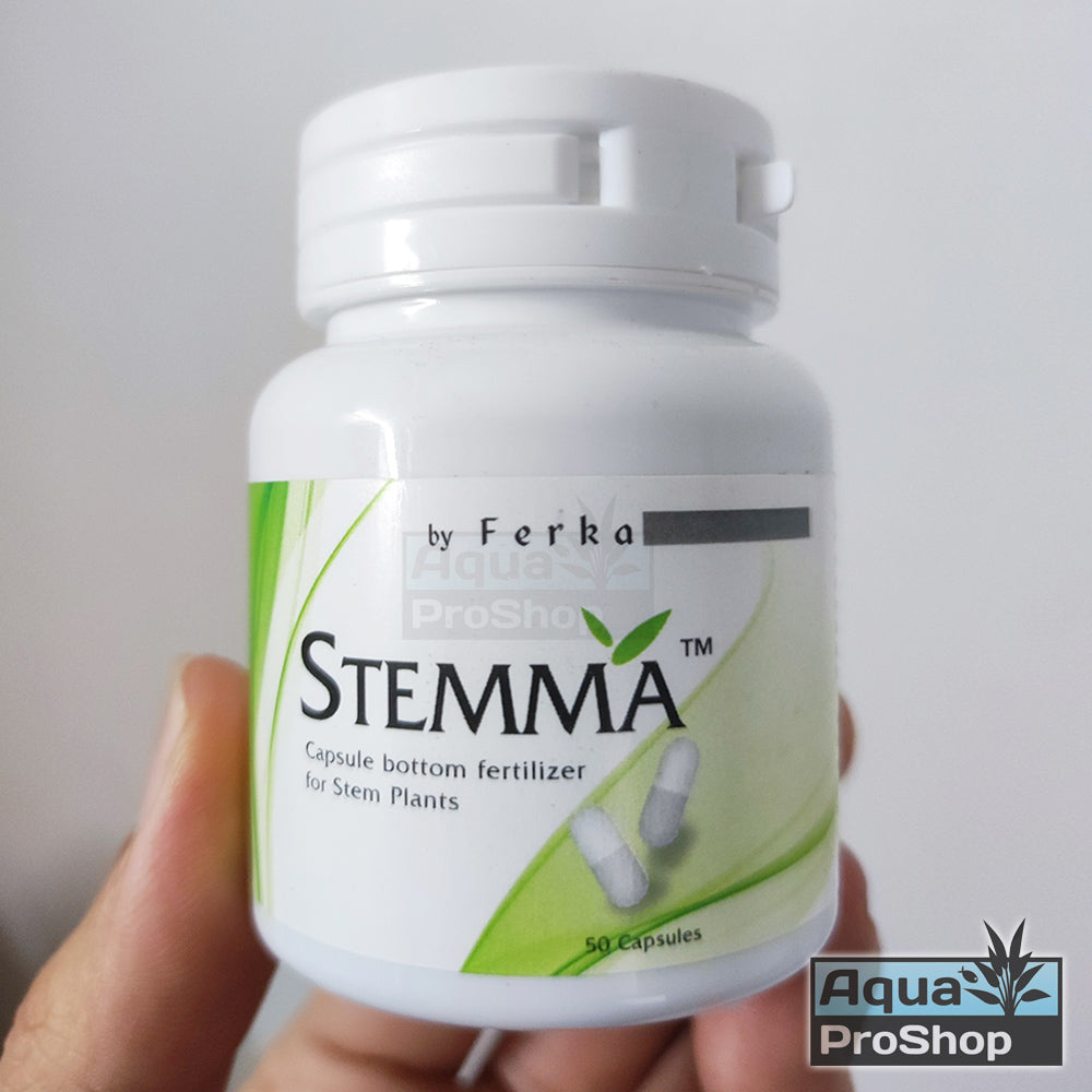 ปุ๋ยฝังสำหรับไม้น้ำ Ferka Stemma, Rosetta แพ็คเกจใหม่ ขนาดขวด 40 แคปซูล และถุงแบ่ง 10 แคปซูล