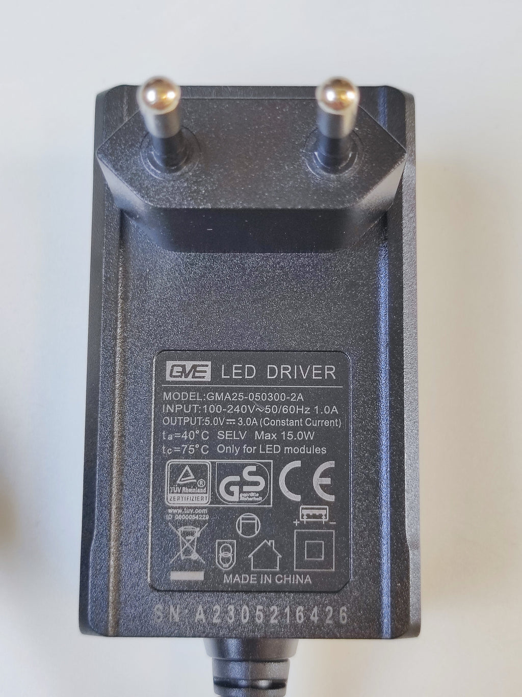 อะแดปเตอร์ยูเอสบี GVE USB Adapter 5V 3A