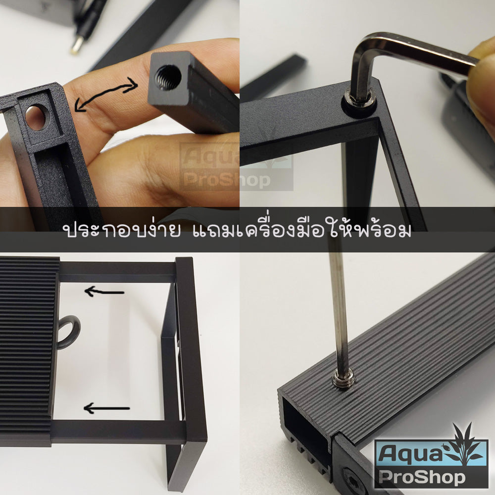 โคมไฟ LED สำหรับตู้ไม้น้ำขนาด 30-45ซม. Chihiros WRGB-II Slim 30