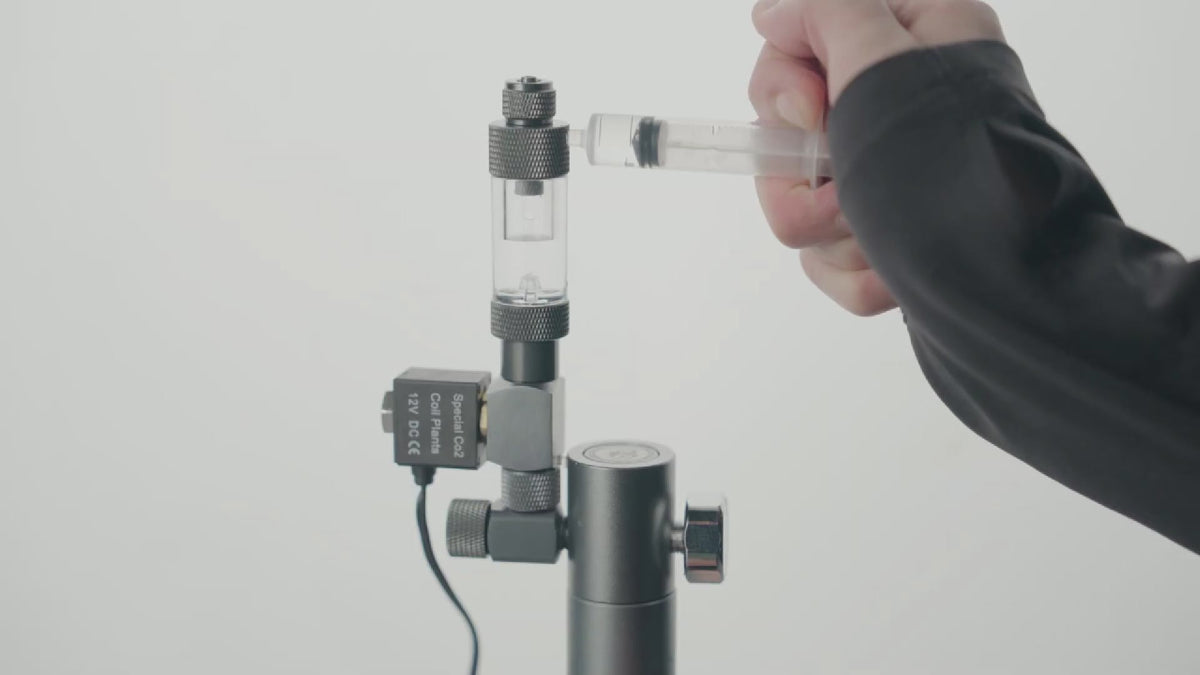 ชุด Chihiros Mini CO2 +ตัวนับฟองแบบมีช่องเติมน้ำ Chihiros Mini CO2 Bubble Counter