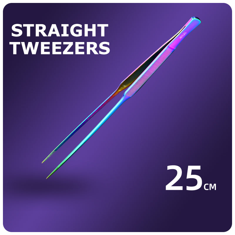 ฟอร์เซป ปากคีบ ที่คีบ สำหรับปลูกและตัดแต่งไม้น้ำ Netlea Tweezers ขนาด 25ซม.